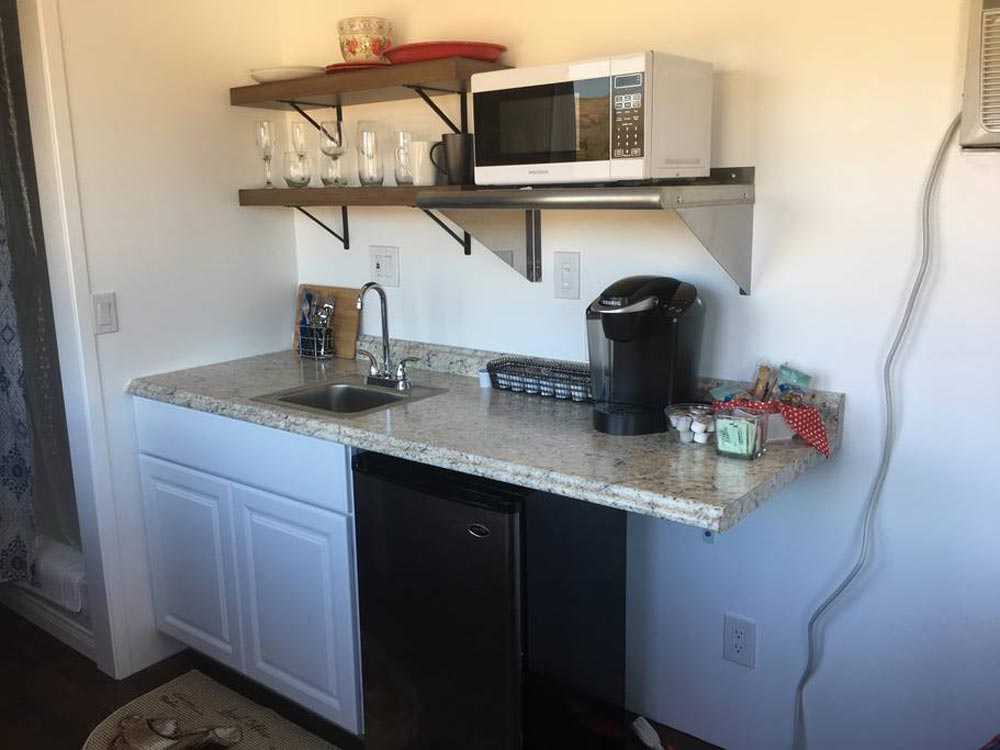 Wet Bar - Temecula Wine Country Tiny Container Home
