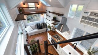 Interior View - 26' Custom Napa Edition by Mint Tiny Homes