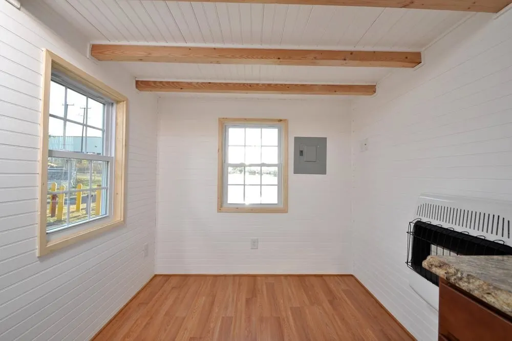 Open Beam Ceiling - Croft by Tiny House Building Company