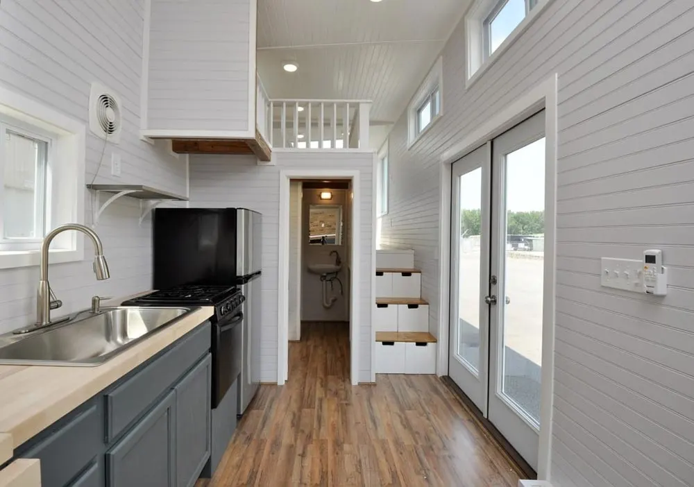 Double French Doors - Inglewood by Tiny House Building Company