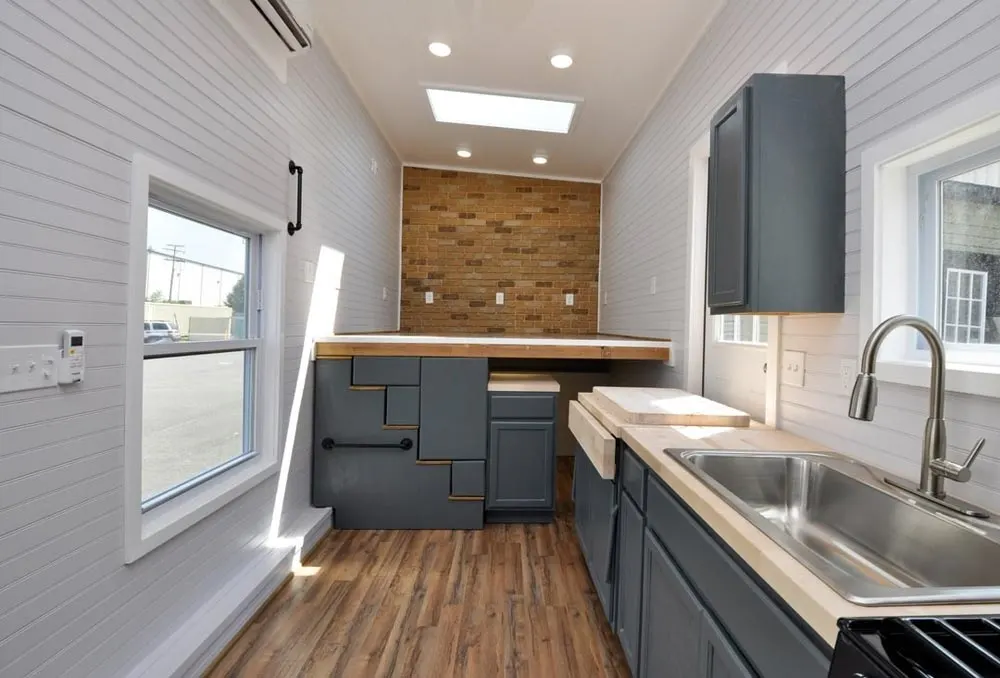 Kitchen & Living Room - Inglewood by Tiny House Building Company