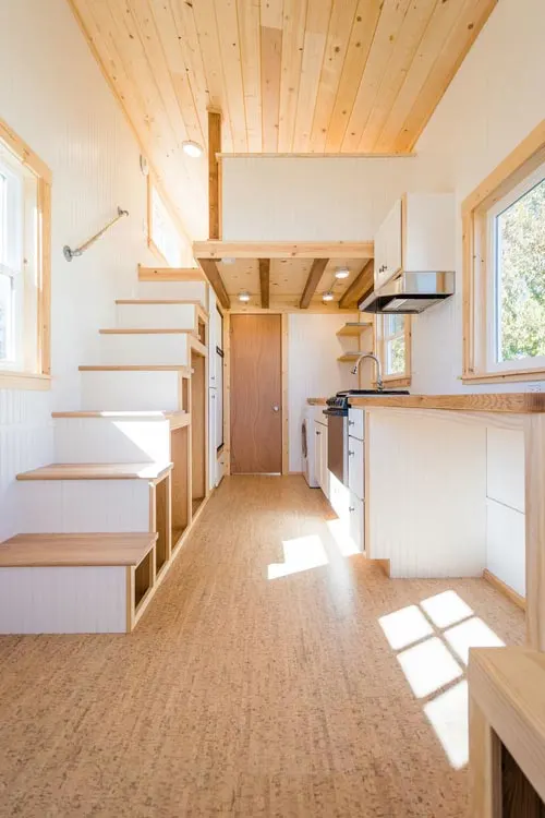 Interior View - Kailey's 22' Off-Grid Tiny House by Mitchcraft Tiny Homes