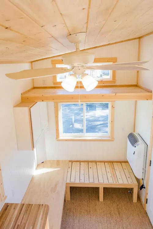 Guest Loft - Kailey's 22' Off-Grid Tiny House by Mitchcraft Tiny Homes