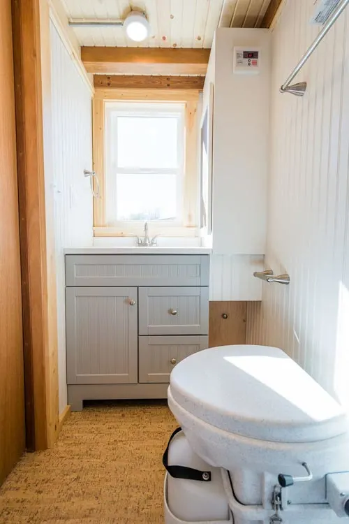Bathroom - Kailey's 22' Off-Grid Tiny House by Mitchcraft Tiny Homes