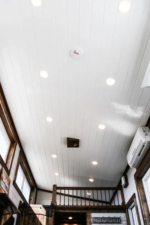 White Ceiling - Mini Mansion by Tiny House Chattanooga