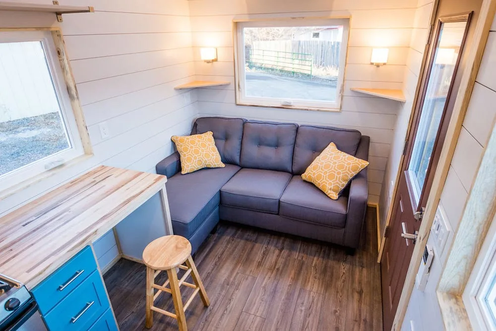 Living Room - 20' Tiny House by MitchCraft Tiny Homes