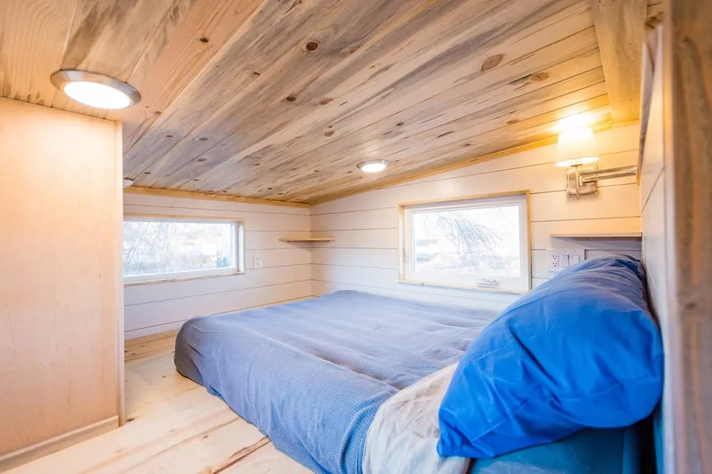 Bedroom Loft - 20' Tiny House by MitchCraft Tiny Homes