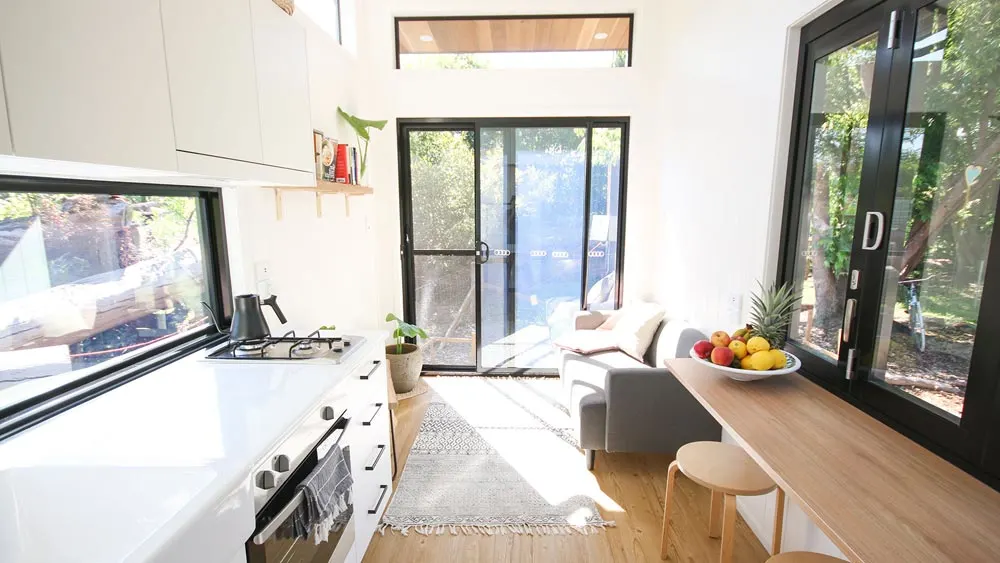 Kitchen & Bar Top - Mooloolaba 7.2 by Aussie Tiny Houses