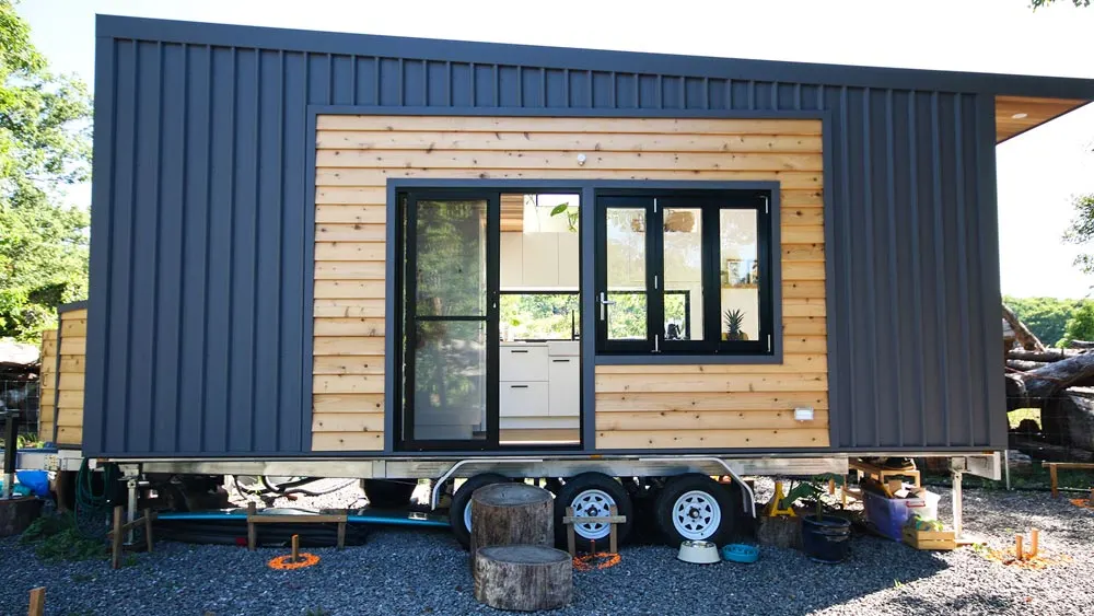 Metal/Wood Exterior - Mooloolaba 7.2 by Aussie Tiny Houses
