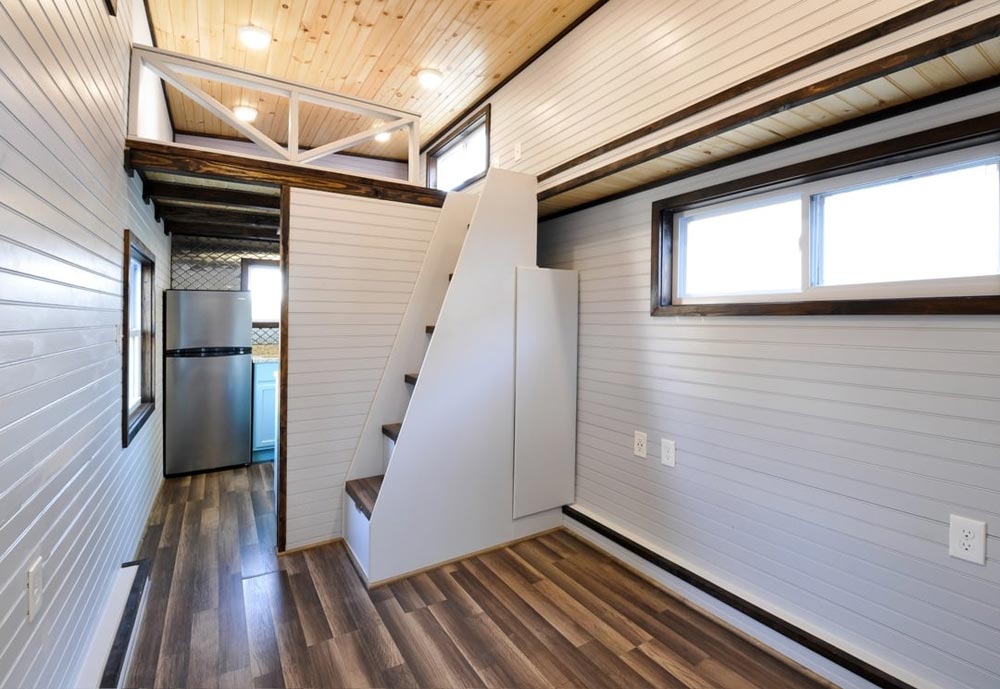 Loft Stairs - Mulberry by Tiny House Building Company
