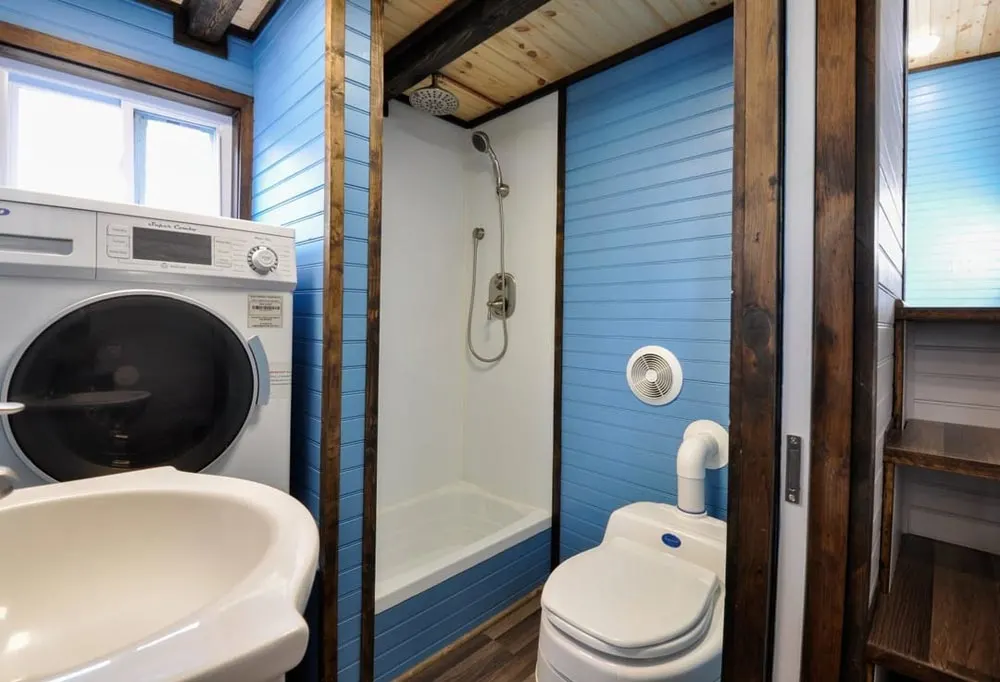 Bathroom - Mulberry by Tiny House Building Company