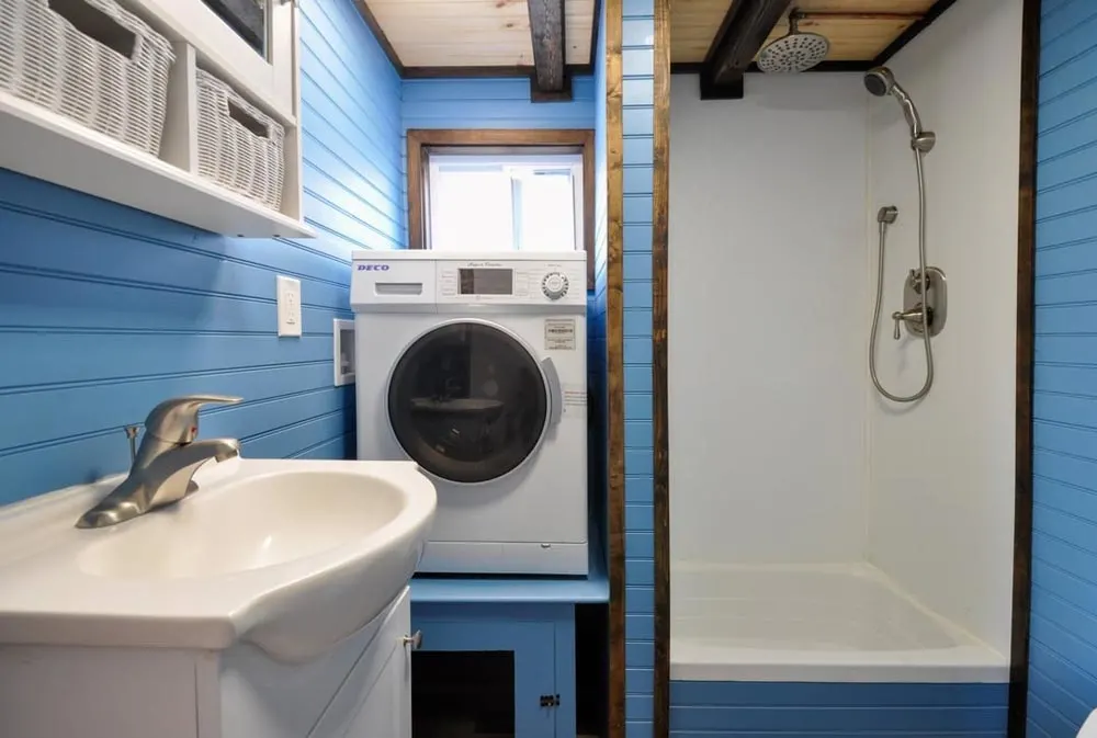 Sink & Washer/Dryer Combo - Mulberry by Tiny House Building Company