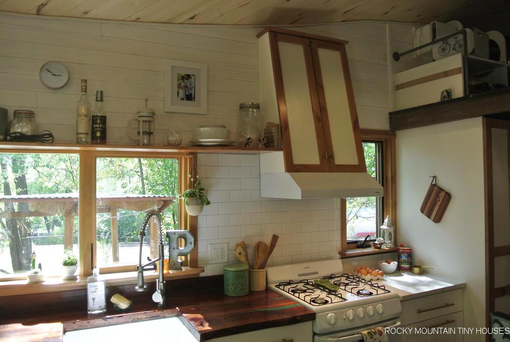 Kitchen - San Juan by Rocky Mountain Tiny Houses