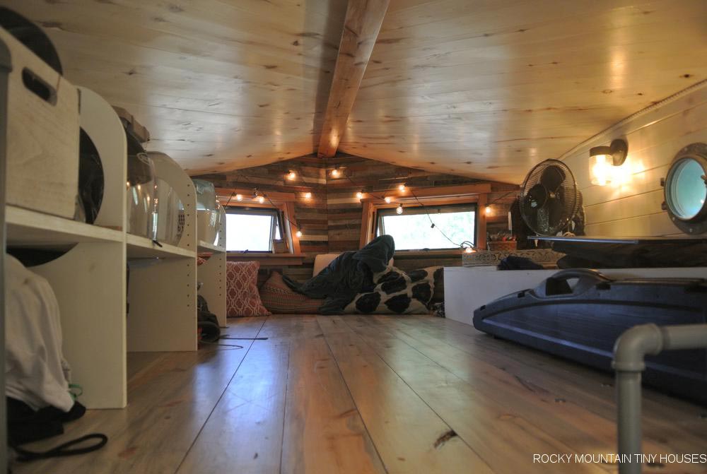 Bedroom Loft - San Juan by Rocky Mountain Tiny Houses