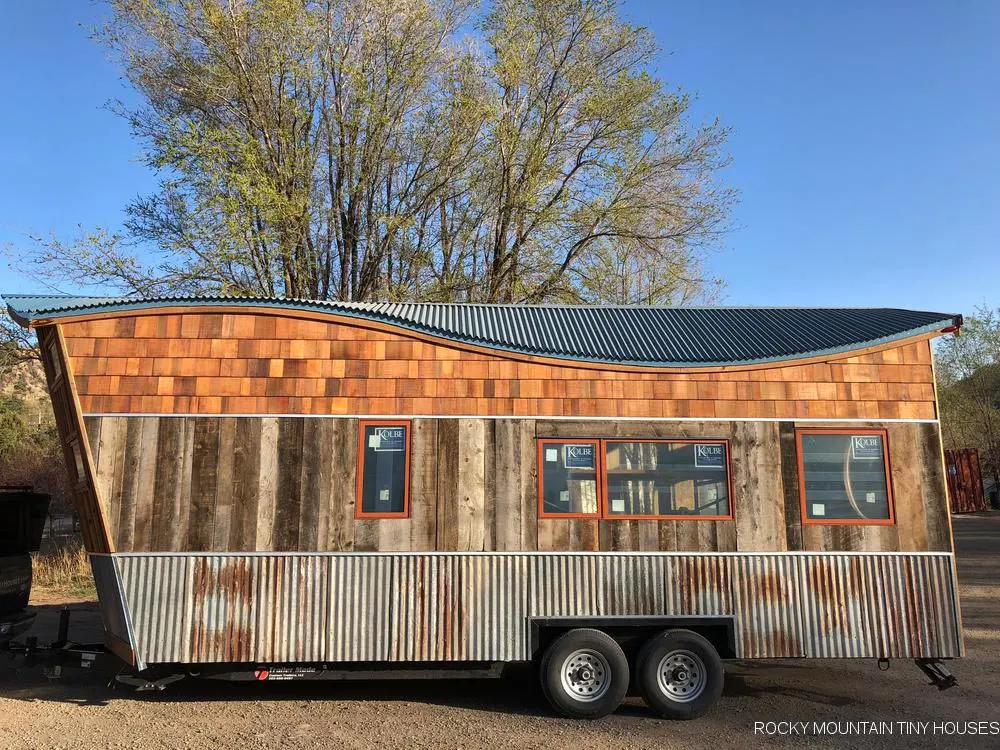 Curved Roof - San Juan by Rocky Mountain Tiny Houses