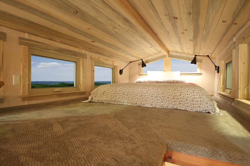 Bedroom Loft - Tiny Om by SimBLISSity Tiny Homes