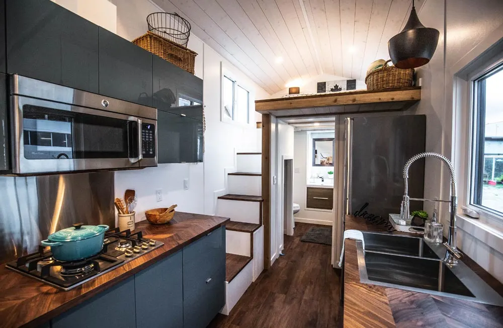 Kitchen Sink - Coastal Escape by Sunshine Tiny Homes