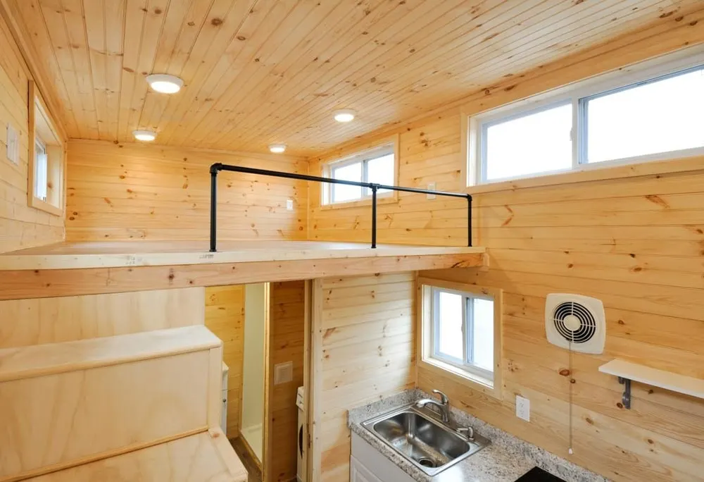 Loft Railing - Fairview by Tiny House Building Company