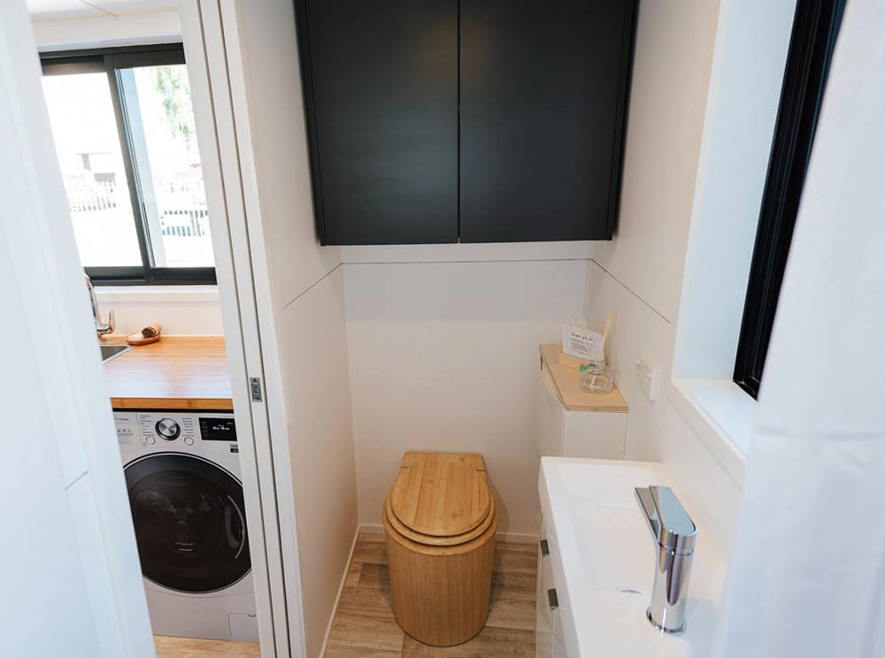 Bambooloo Composting Toilet - Ibbotson Tiny House by Build Tiny