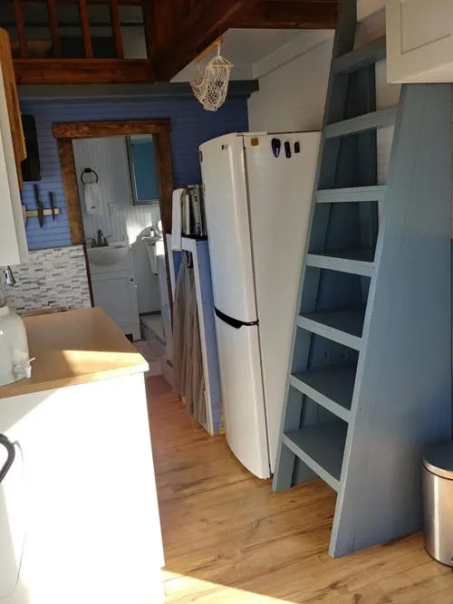 Bookcase Ladder - Blue Baloo by Far Out Tiny Homes