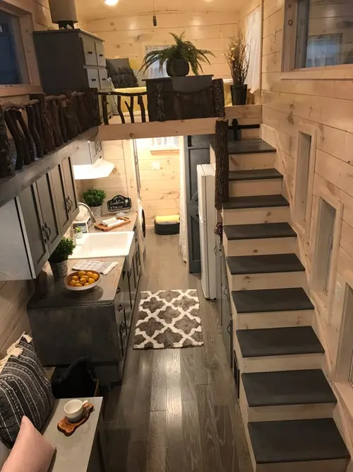 View From Loft - Dandelion by Incredible Tiny Homes