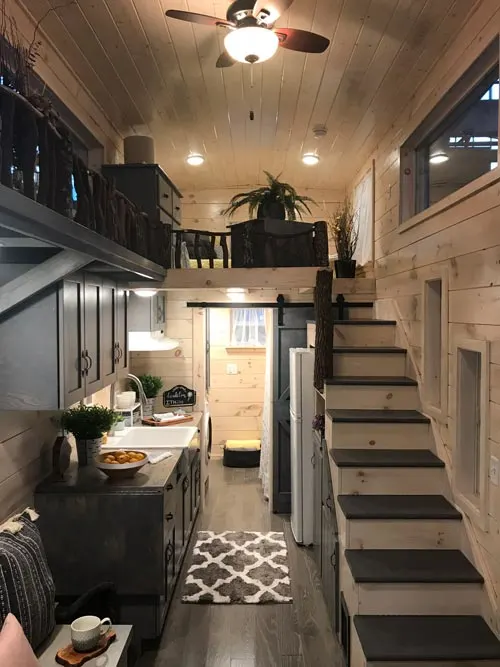Kitchen & Loft - Dandelion by Incredible Tiny Homes