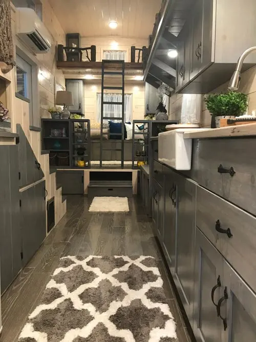 Galley Kitchen - Dandelion by Incredible Tiny Homes