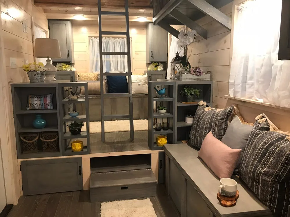 Raised Living Room - Dandelion by Incredible Tiny Homes