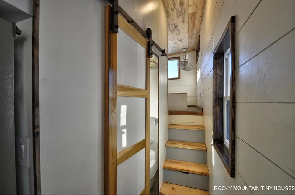 Hallway to Bedroom - Infinitely Stoked by Rocky Mountain Tiny Houses