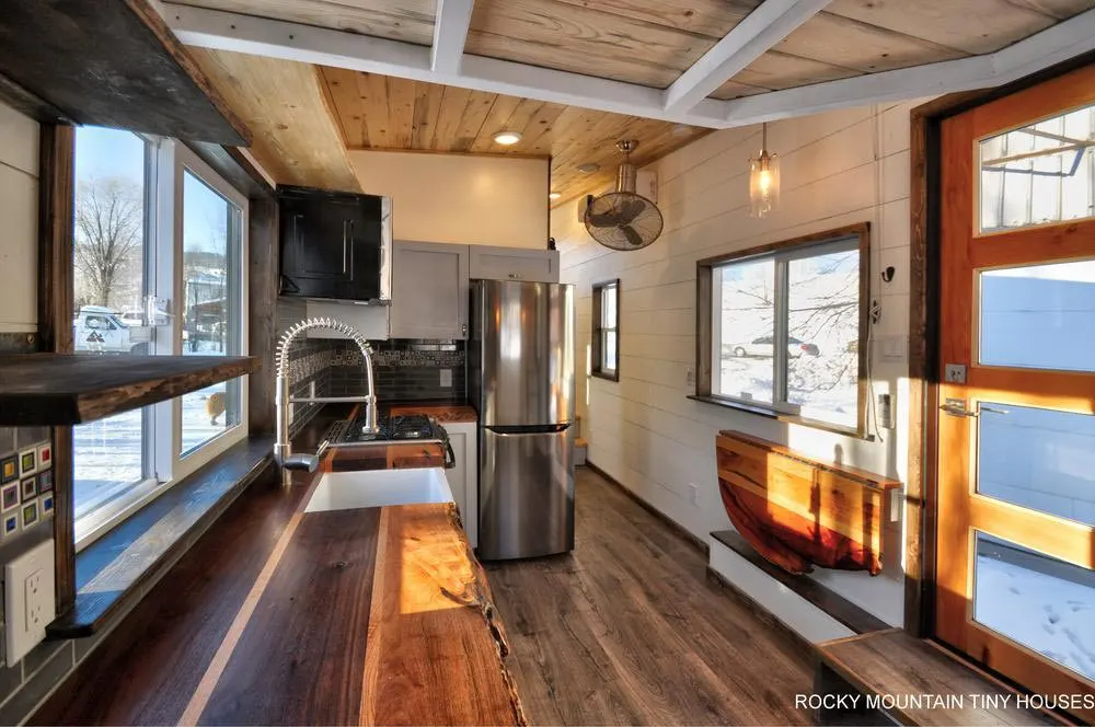 Custom Kitchen - Infinitely Stoked by Rocky Mountain Tiny Houses