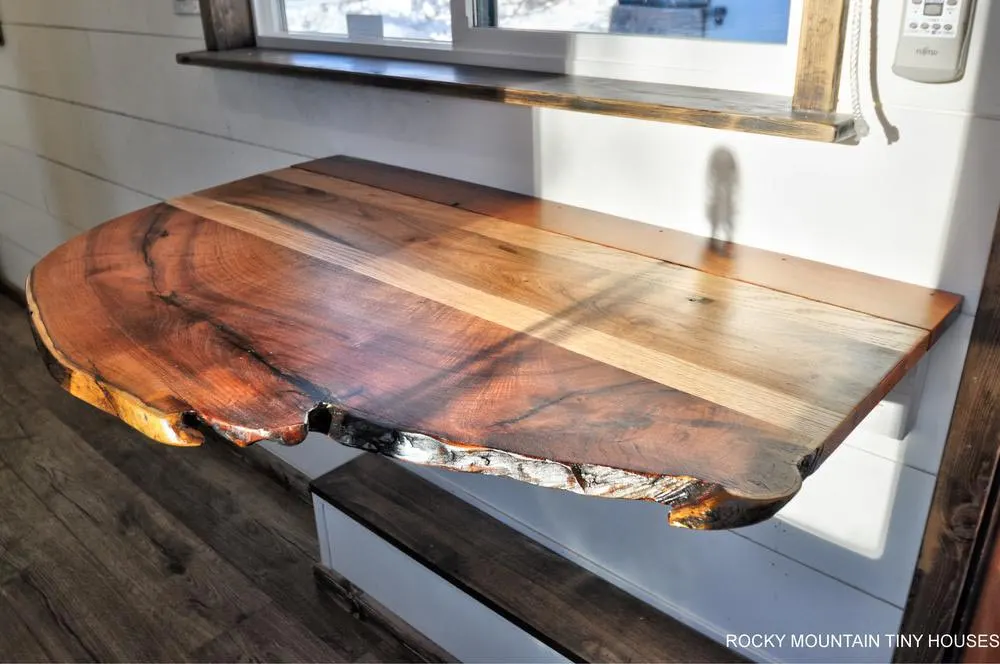 Live Edge Table - Infinitely Stoked by Rocky Mountain Tiny Houses