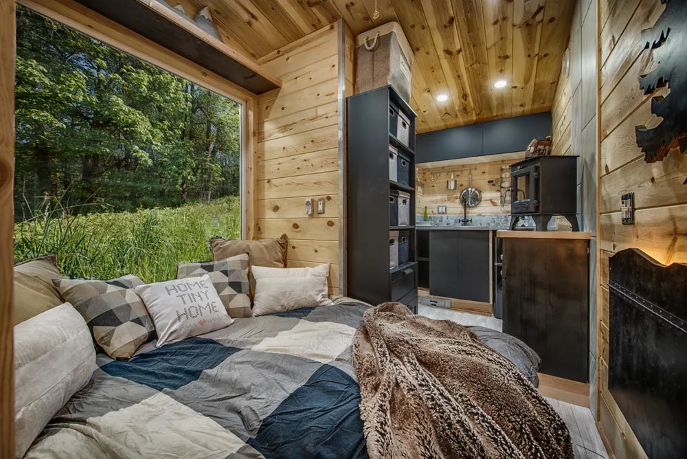 Main Floor Bed - Acorn by Backcountry Tiny Homes