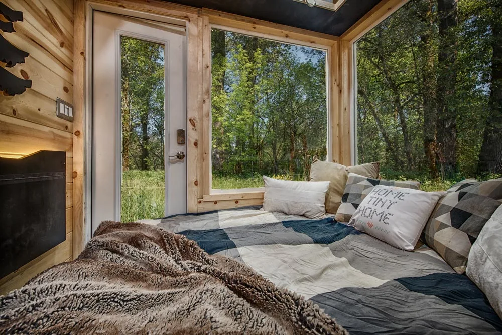 View From Bed - Acorn by Backcountry Tiny Homes
