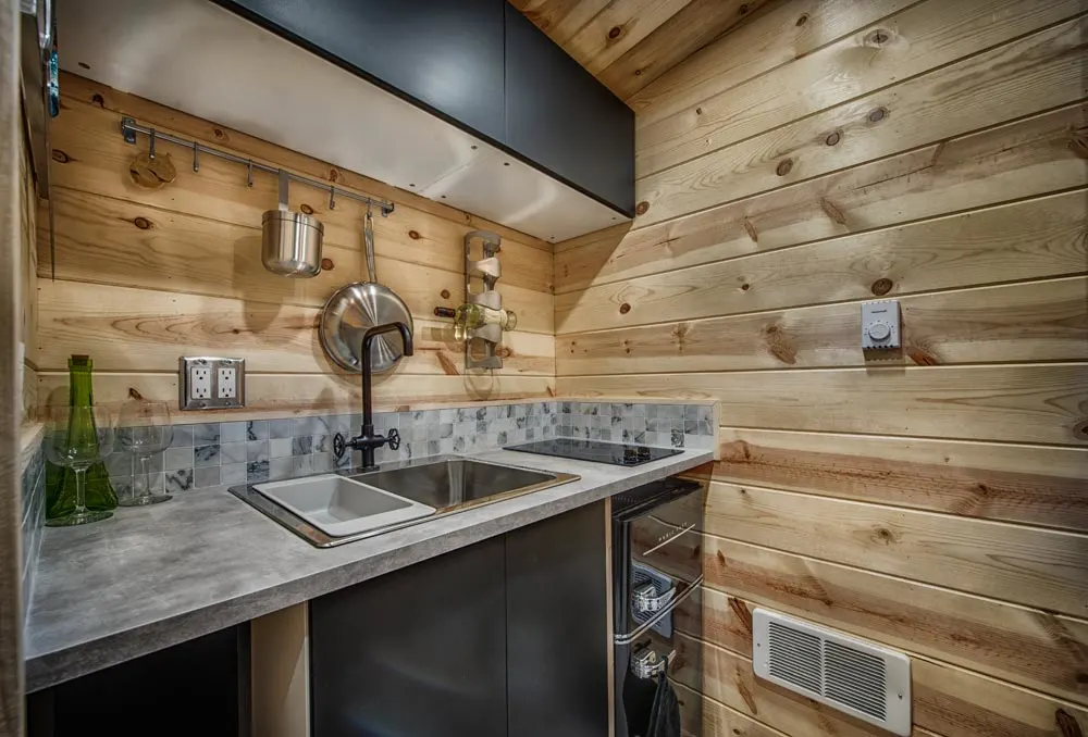 Kitchen - Acorn by Backcountry Tiny Homes