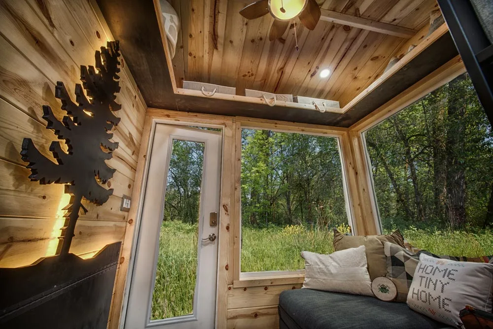 Living Room - Acorn by Backcountry Tiny Homes