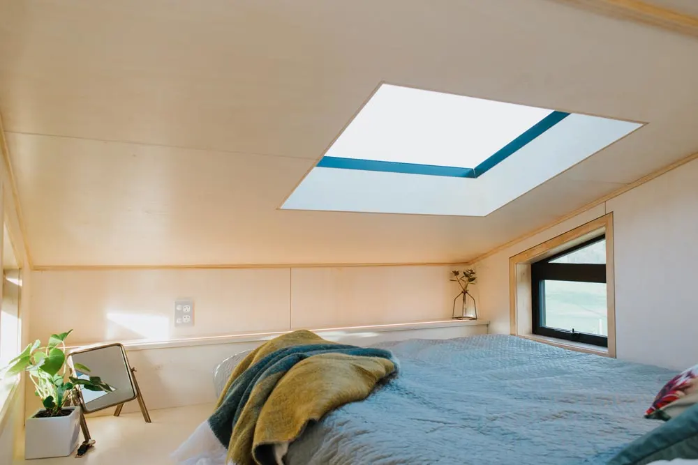Bedroom Skylight - First Light Tiny House by Build Tiny