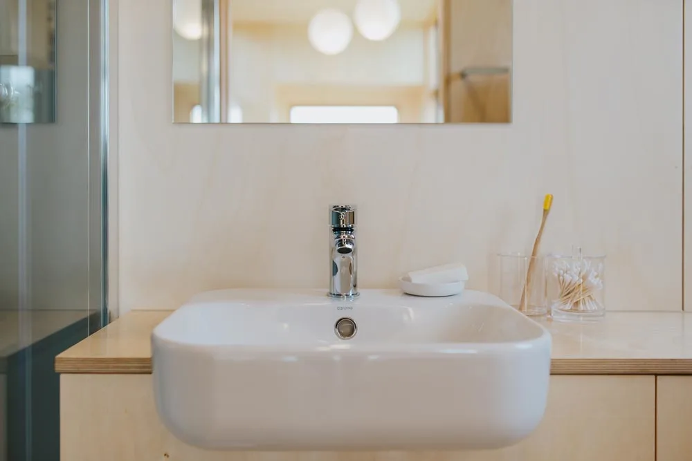 Bathroom Sink - First Light Tiny House by Build Tiny