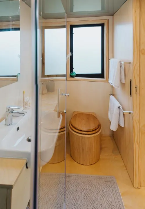 Composting Toilet - First Light Tiny House by Build Tiny