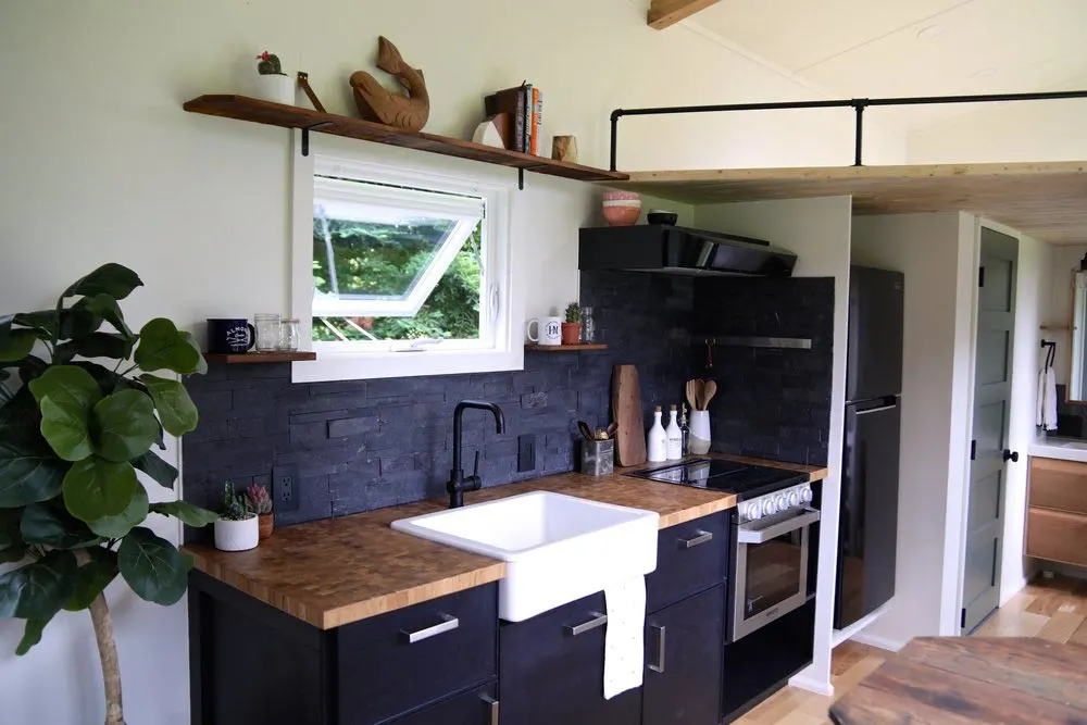 Black Kitchen Cabinets - Aspen Cabin by Handcrafted Movement