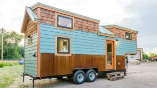 Carrie's 28' Gooseneck Tiny House by Mitchcraft Tiny Homes