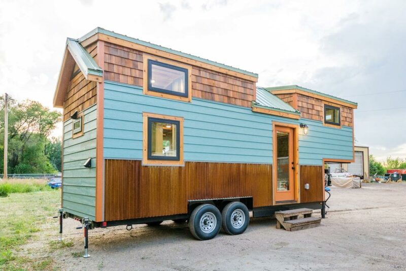Carrie's 28' Gooseneck Tiny House by Mitchcraft Tiny Homes