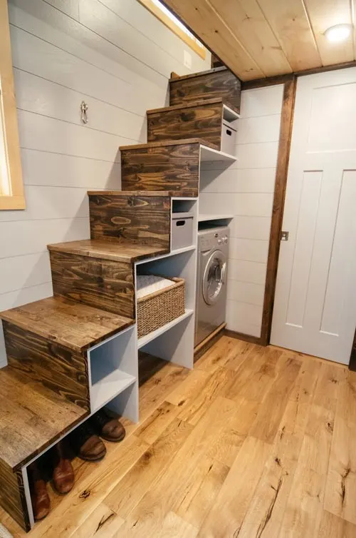 Storage Stairs - Lykke by Wind River Tiny Homes