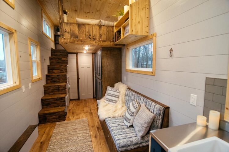 Living Room - Lykke by Wind River Tiny Homes
