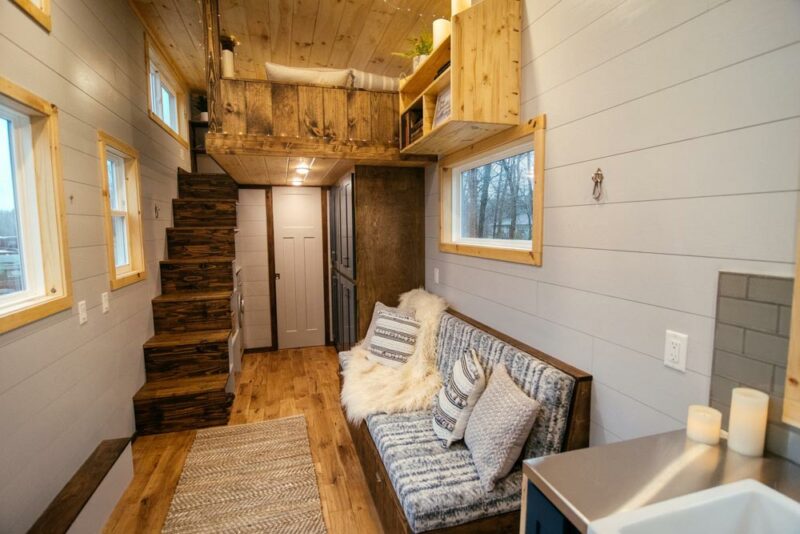 Living Room - Lykke by Wind River Tiny Homes