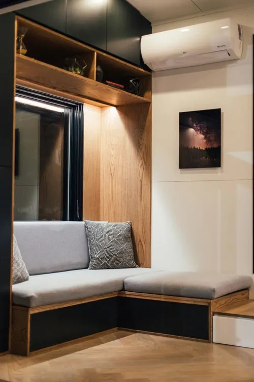 Built-In Couch - Kubrick by Wind River Tiny Homes