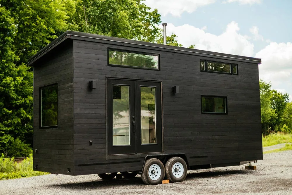 Modern Minimalist Exterior - Kubrick by Wind River Tiny Homes