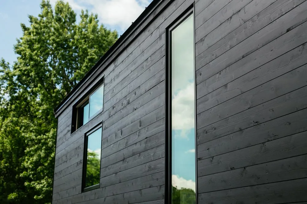 Solid Black Exterior - Kubrick by Wind River Tiny Homes