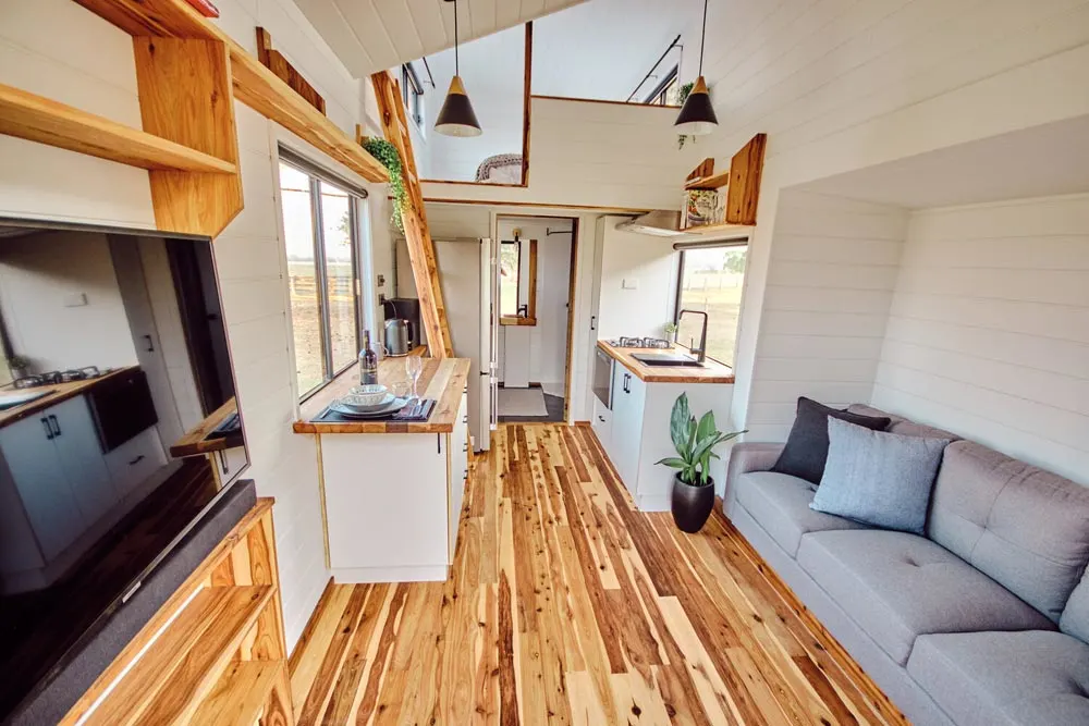 Interior View - Little Sojourner by Häuslein Tiny House Co