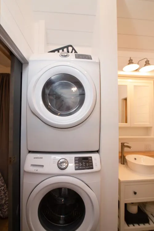 Stackable Washer/Dryer - Burmenbov by Willowbee Tiny Homes