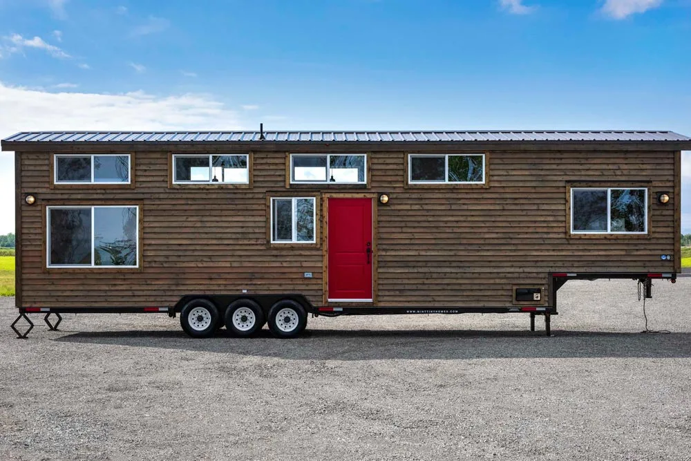 All Wood Siding - Canada Goose by Mint Tiny Homes